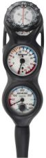 G08NC   Genesis Scuba Triple Console Depth Pressure Temperature & Compass
