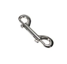 CL11  Double Ended Snap  Brass Clip
