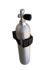 EA1319BNC  S19 2.8 litre Aluminium  Scuba Cylinder / Tank including  Pony Bottle Bracket
