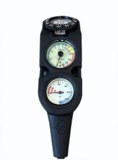 G8NDI GENESIS PERFORMANCE TRIPLE COMBO GAUGE WITH COMPASS