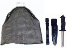 C01CZNC  Performance Catch Bag Set including Abalone Knife 