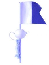 DF03   Performance Diver Heavy Duty Dive Flag, Weighted Float and Line