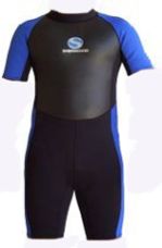 WS05    Sherwood Scuba Super Stretch 3mm Shortie Springsuit