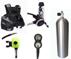 ST002ALCOMPNC    Pro 3000 / R1A / 11 Litre Aluminium Cylinder Set / Computer Set