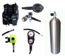 ST03BNCT    Pro 1000 / Brut / 11 Litre Aluminium Cylinder Set