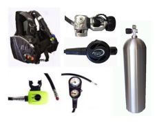 ST06APNCT   Atlas BCD / P600 / 11 Litre Aluminium Cylinder Set