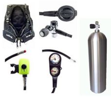 ST08BNCT    Pro 2000 / Brut / 11 Litre Aluminium Cylinder Set