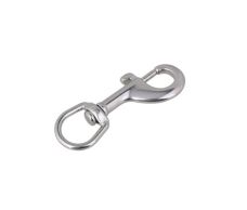 CL11B  Stainless Steel Snap Hook Round Eye