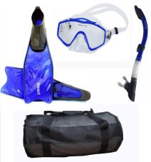 MB1ZNC Visplus 2 Mask / S12B / Smart Fin / Mesh Duffel Bag Set