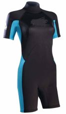 WSFADSNC    3 /2 MM LADIES SUPER STRETCH SHORTY WETSUIT