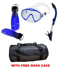 M15EZNCB   Visplus 2 Mask  / S12B / F02 Fin / Deluxe Mesh Duffel Bag Set