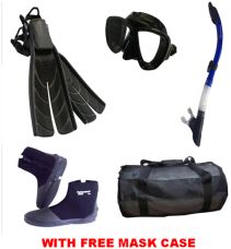 M16LNCB   Titan / S12B / Trek Fins / Boots / Deluxe Bag Set