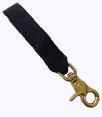 Z65B  Brass Scissor Clip and Webbing