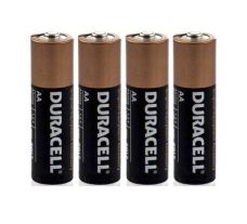 BAA4NC      Duracell 4pk AA batteries