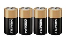 BC4NC    Duracell 4pk C Cell batteries